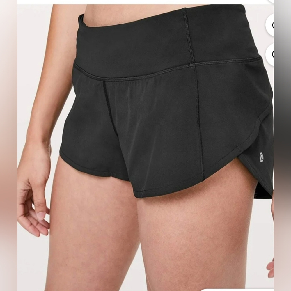 lululemon athletica Black Athletic Shorts